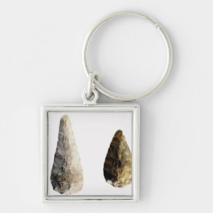 Two blades, from Saint-Acheul Key Ring