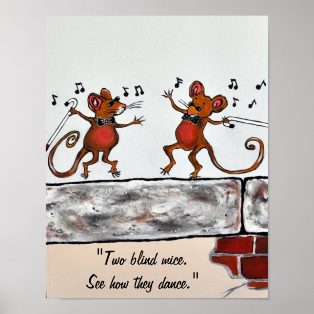 Two Blind Mice Poster (Front)