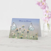Two Blue Butterflies Twin Loss Sympathy 