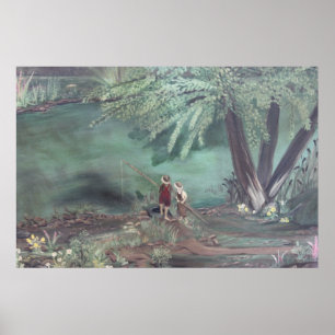 Two Boys Gone Fishin Poster
