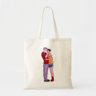 Two boys kissing(heartstopper)  tote bag