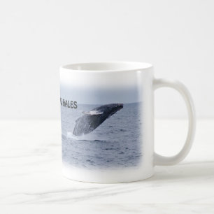 Two Breaching Humpback Whales Mug