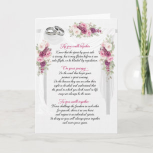 Two Brides Lesbian Wedding Congratulations Card