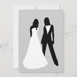 Two Brides Wedding Invitation