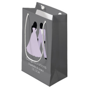 Two Brides Wedding Small Gift Bag
