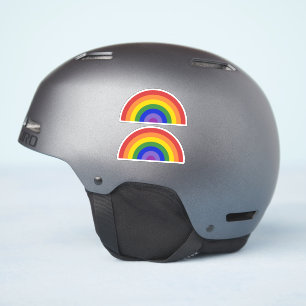 Two Bright Rainbow LGBTQ Pride