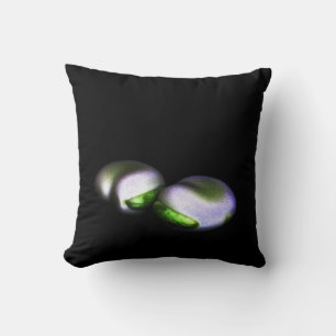 Two Broad Beans tpcn Cushion