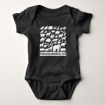 Two-by-Two Baby One-piece Bodysuit