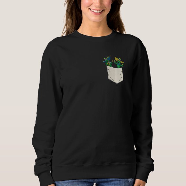 Two Cactuses Cinco De Mayo   Sweatshirt (Front)
