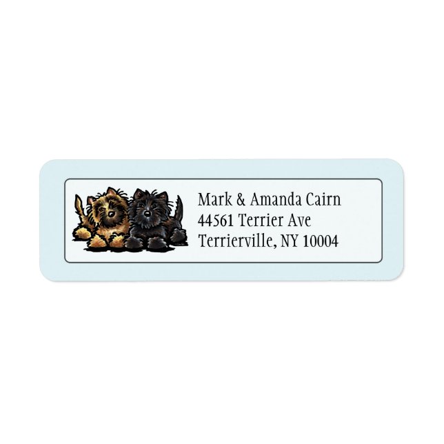 Two Cairn Terriers (Front)