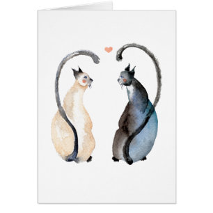 Two Cats in Love
