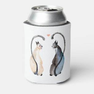 Two Cats in Love Can Cooler