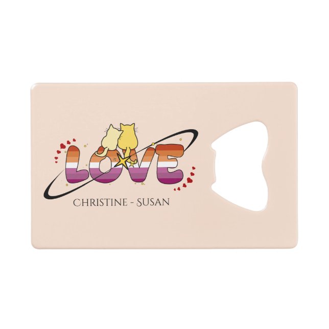 Two Cats In Love Sunset Lesbian Flag (Front (Horizontal))