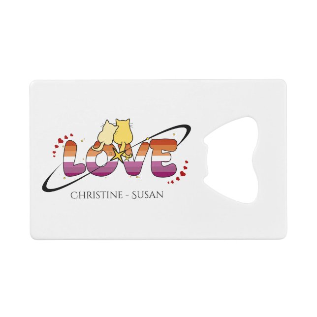 Two Cats In Love Sunset Lesbian Flag (Front (Horizontal))