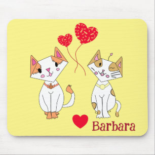 Two Cats Mouse Pad
