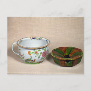 Two chamber pots postcard