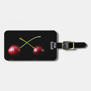 Two Cherries cd ltcna Luggage Tag
