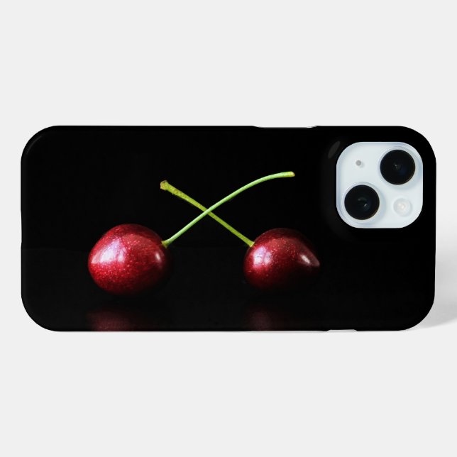 Two Cherries iphcnm Case-Mate iPhone Case (Back (Horizontal))