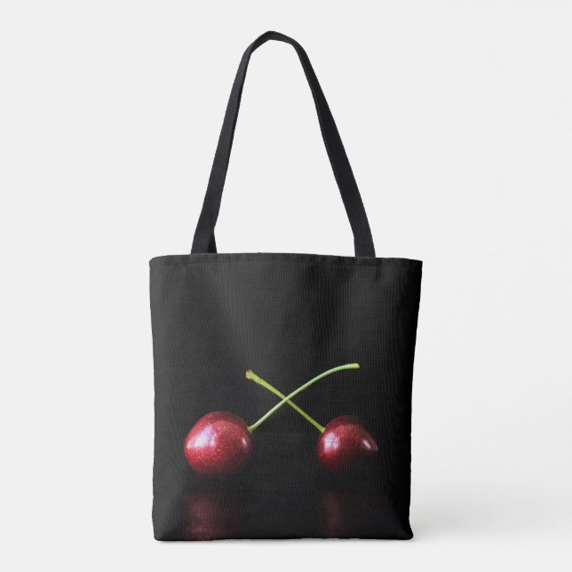 Two Cherries stcnm Tote Bag (Back)