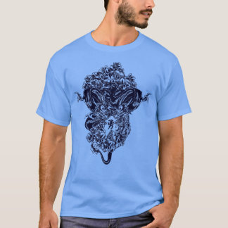 Two Chinese dragons fighting  T-Shirt