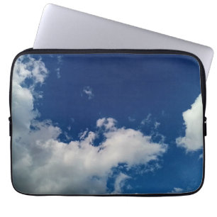 Two clouds laptop sleeve