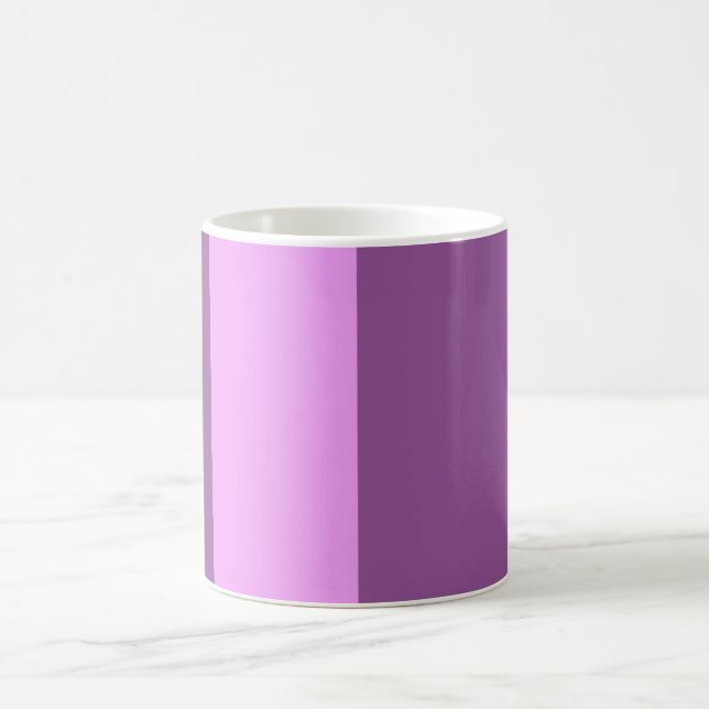Two Colour Block Art Coffee Mug (Center)