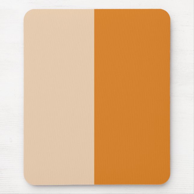 Two Colour Block Art Mouse Pad (Front)