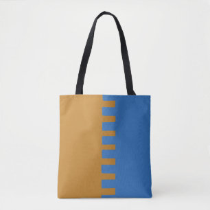 Two-Colour Stylish Tote Bag