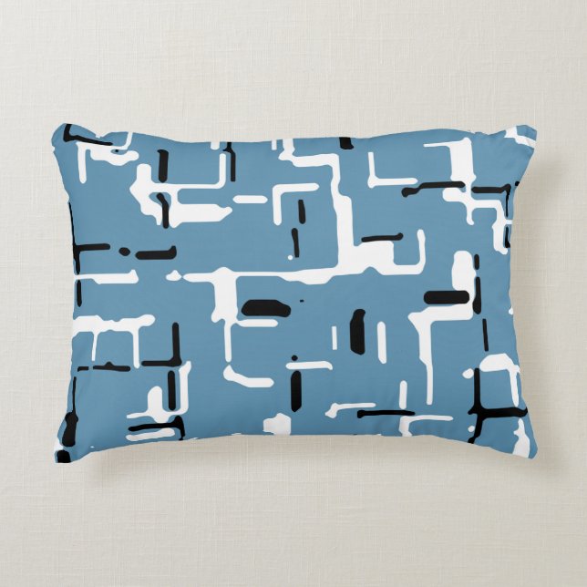 Two Colours Two Sides Decorative Cushion (Front)