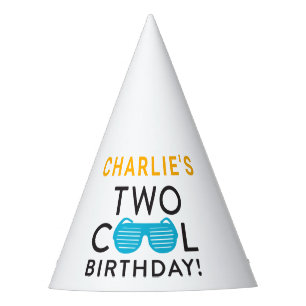 Two Cool 2nd Birthday Party Hat
