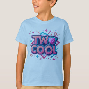 Two Cool 2nd Birthday Shirt for Toddler Boys
