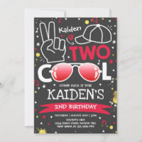Two Cool Birthday Party I'm Two Cool 2nd Birthday 