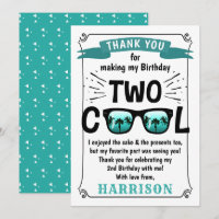 Two Cool Boys 2nd Birthday