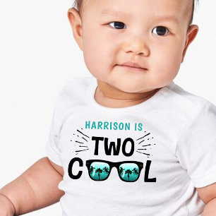 Two Cool Boys 2nd Birthday Toddler T-Shirt