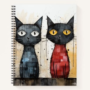 Two Cool Cats Bullet Line Recipe Notebook