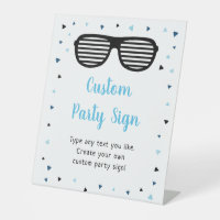 Two Cool Sunglasses Boy Editable Birthday