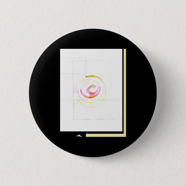 Two  Coping strategies 6 Cm Round Badge (Front)