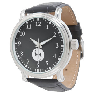 Two counterclockwise swirls (Jinuki) Watch
