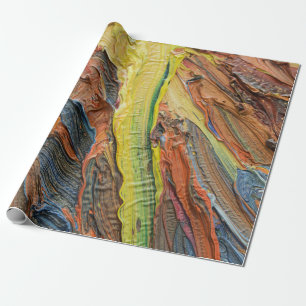Two Cowboys galloping and roping through the deser Wrapping Paper