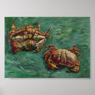 Two Crabs (F606) Van Gogh Fine Art Poster