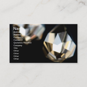 Two crystals business card