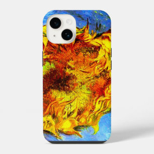 Two Cut Sunflowers Van Gogh iPhone 14 Case