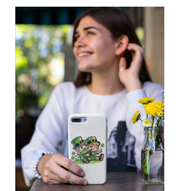 Two Cute Leprechauns Playing (Creator Uploaded)