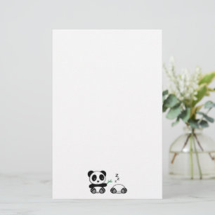 Two Cute Little Pandas Stationery
