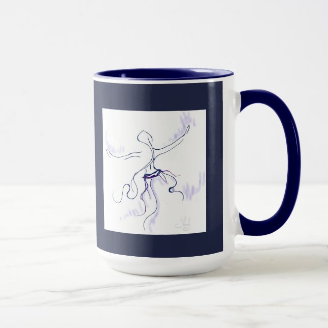 Two Dancer Coffee Mug (Right)