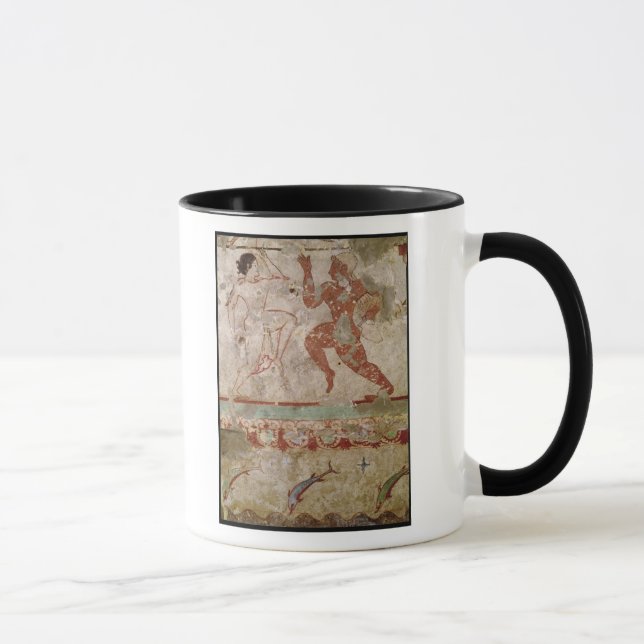 Two Dancers and Dolphins Mug (Right)