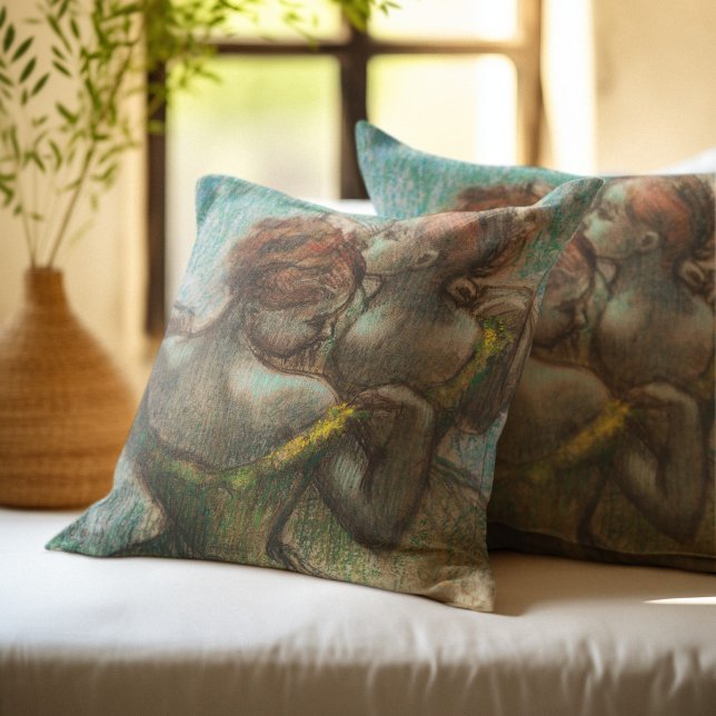 Two Dancers, Degas Art Decorative Cushion (Creator Uploaded)