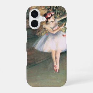 Two Dancers on a Stage by Edgar Degas, Vintage Art iPhone 16 Case