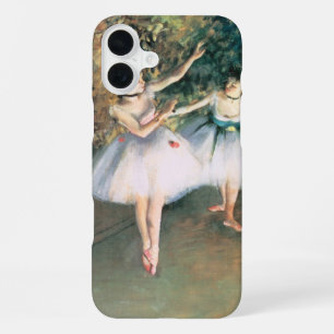 Two Dancers on a Stage by Edgar Degas, Vintage Art iPhone 16 Plus Case