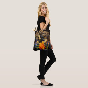 Two Dancing Buddhas Tote Bag
